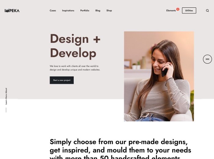 Impeka - Premium WordPress theme by Greatives